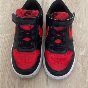 Nike Red and Black Kids' Sneakers